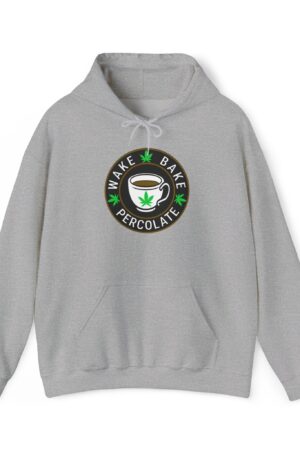wake bake percolate 420 hoodie