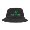 healthcare 420 black bucket hat