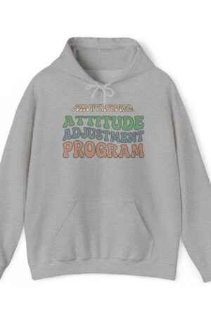 follow the program attitude adjustment program funny retro hoodie