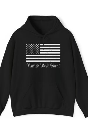 united weed stand stoner hoodie