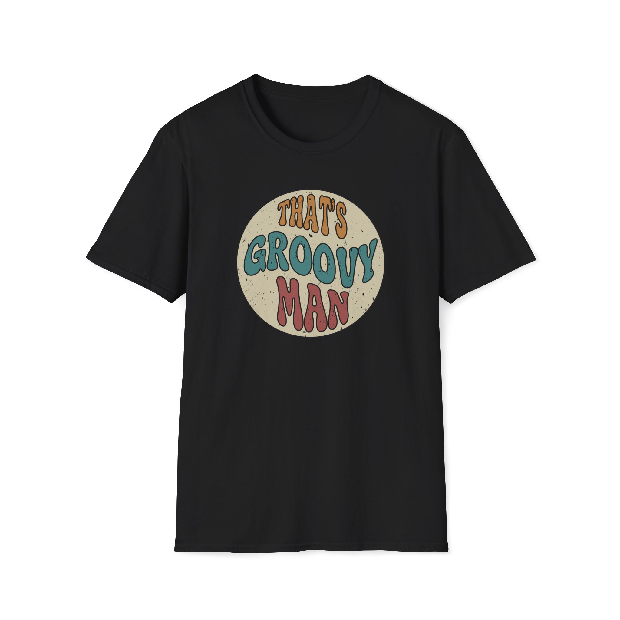 that's groovy man funny vintage tee