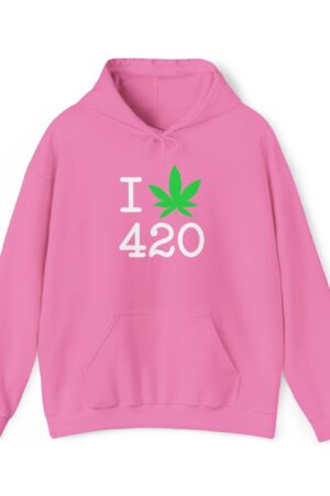 i love 420 stoner hoodie