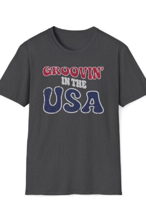 groovin' in the usa funny vintage tee