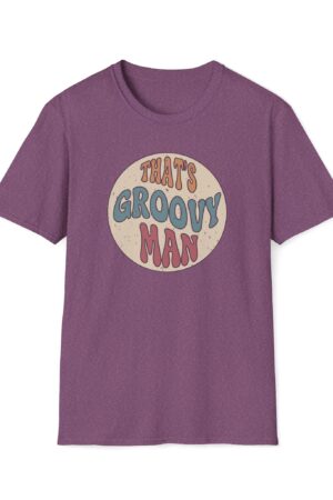 that's groovy man funny vintage tee