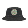 stoners lonely hearts club 420 black bucket hat