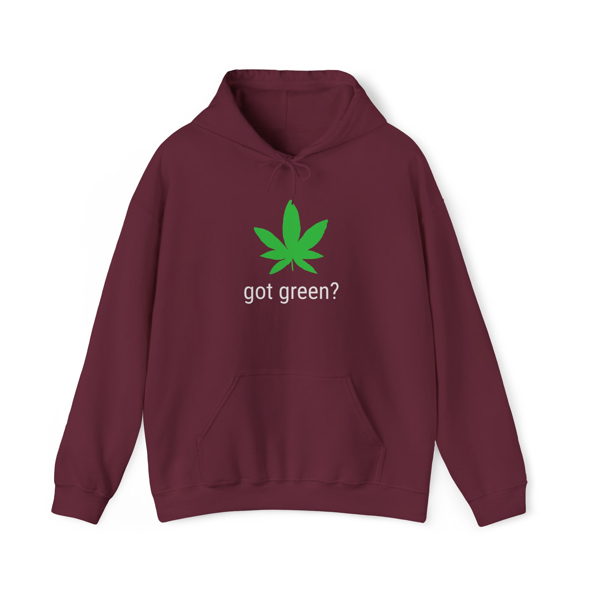 got green? stoner hoodie