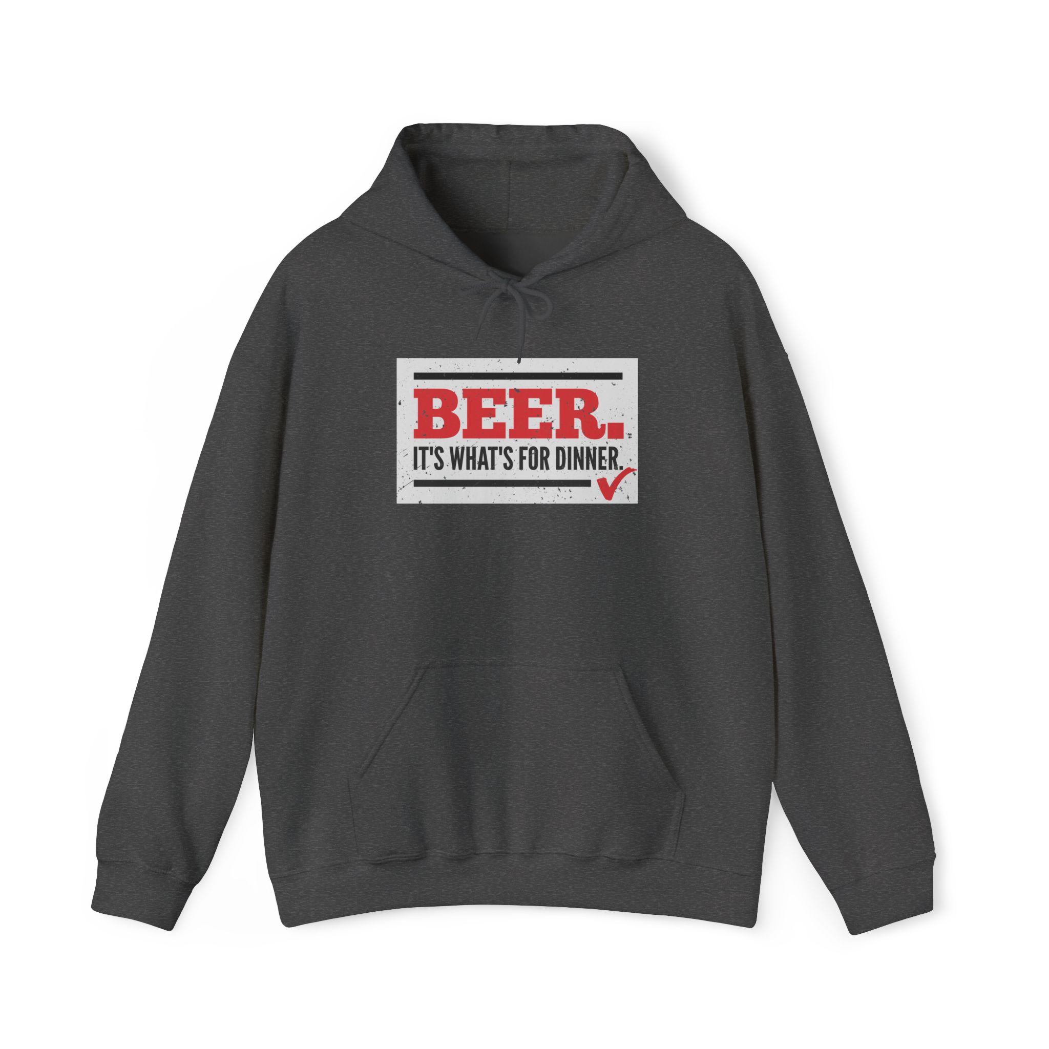 beer it's what's for dinner funny drinking hoodie