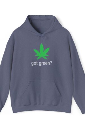 got green? stoner hoodie