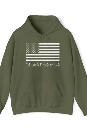 united weed stand stoner hoodie