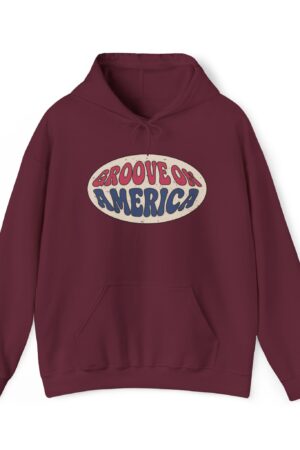groove on america funny retro hoodie