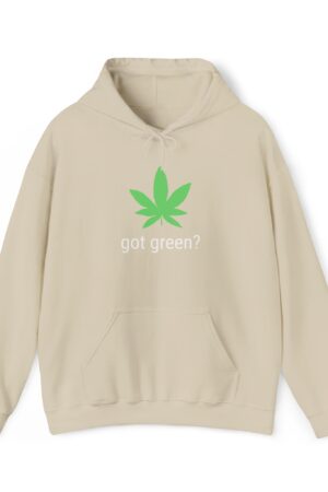 got green? stoner hoodie