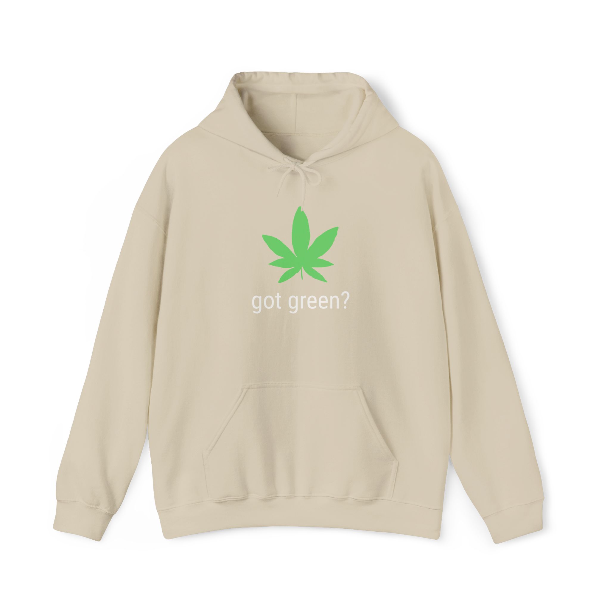 got green? stoner hoodie