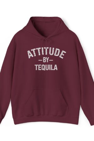 attitude by tequila funny drinking hoodie