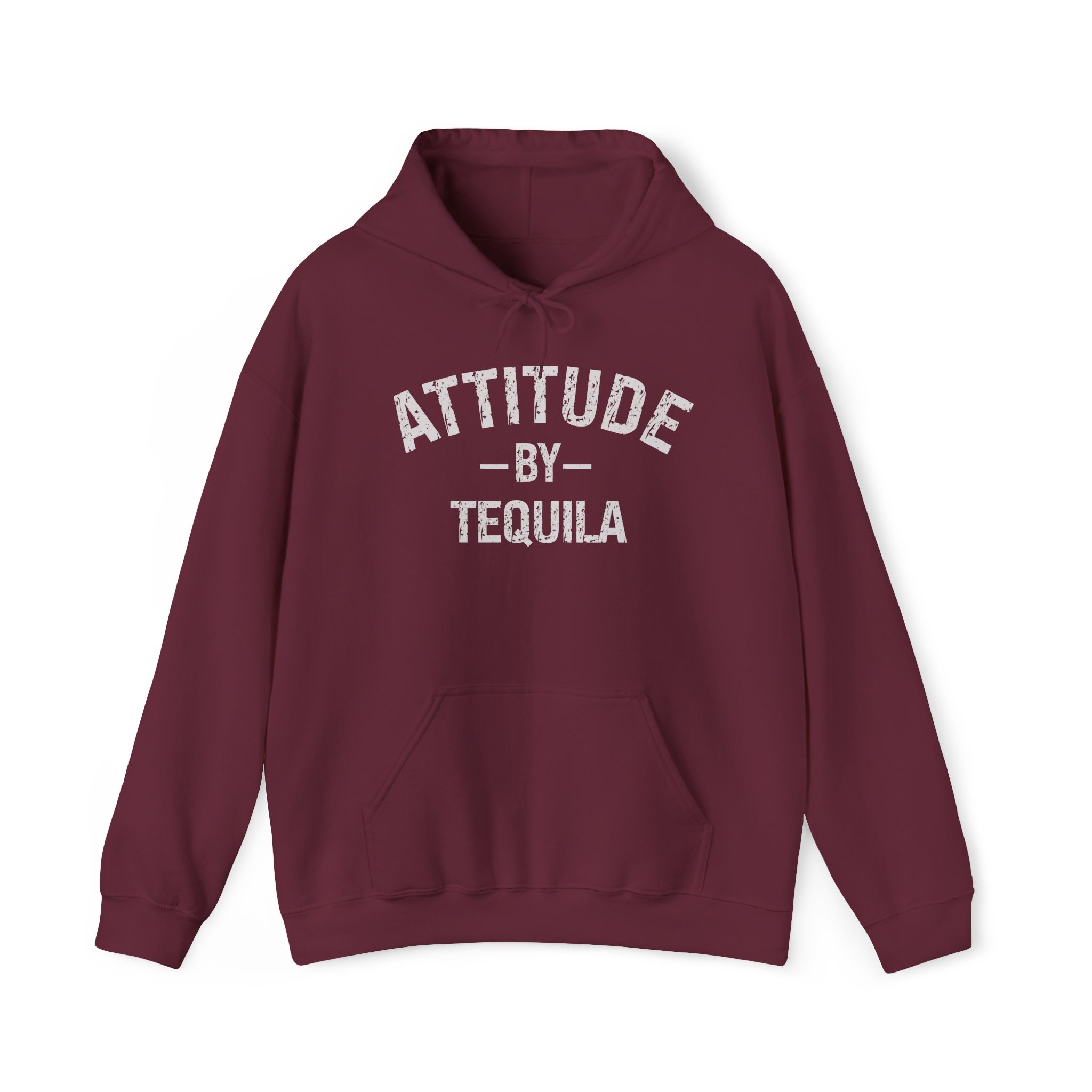 attitude by tequila funny drinking hoodie
