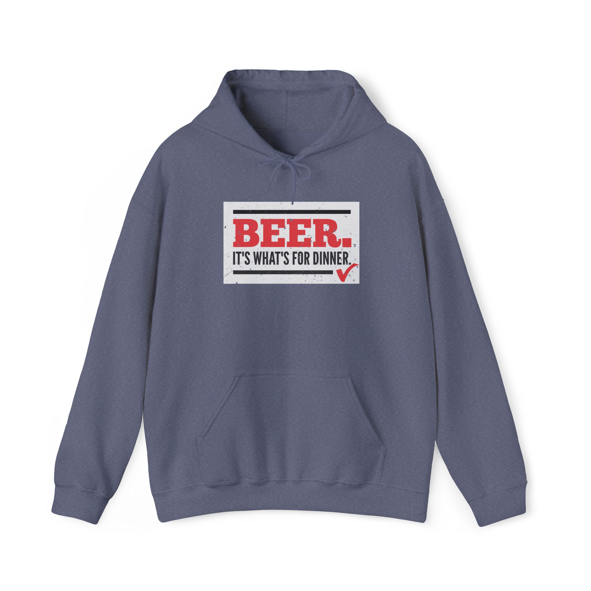 beer it's what's for dinner funny drinking hoodie