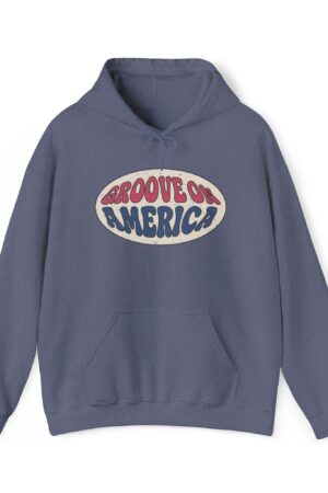 groove on america funny retro hoodie