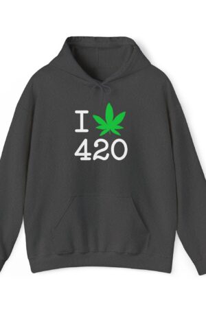 i love 420 stoner hoodie