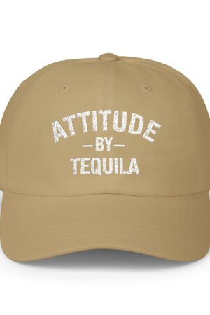 attitude by tequila funny drinking dad hat