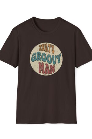 that's groovy man funny vintage tee