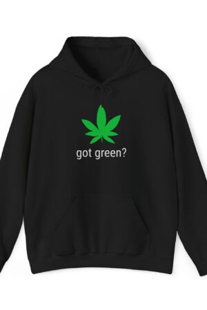 got green? stoner hoodie