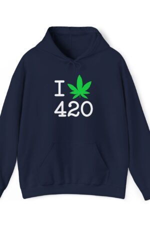i love 420 stoner hoodie