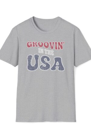 groovin' in the usa funny vintage tee
