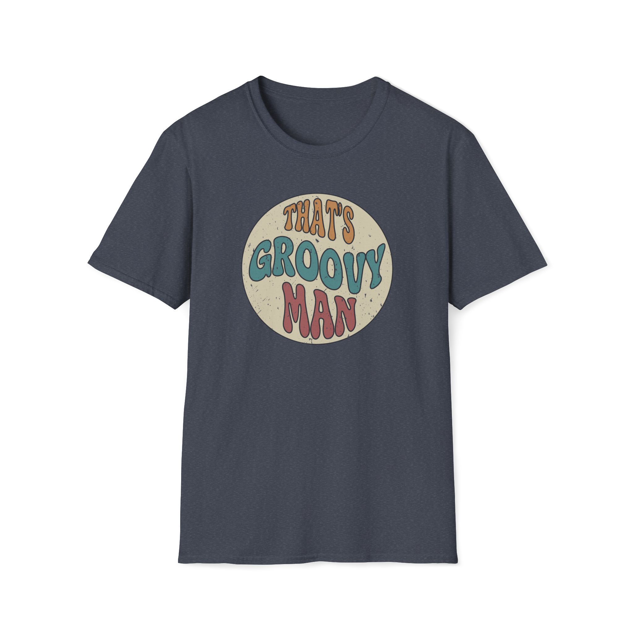 that's groovy man funny vintage tee