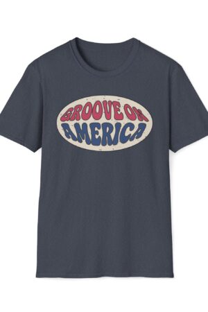 groove on america funny vintage tee