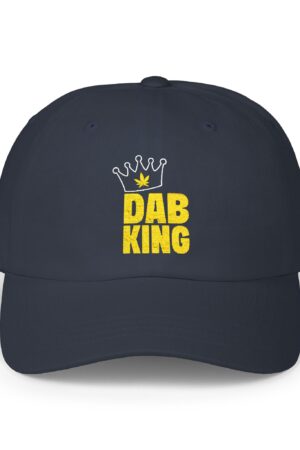 dab king embroidered 420 dad hat