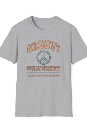 groovy university a place to get your groove on vintage tee