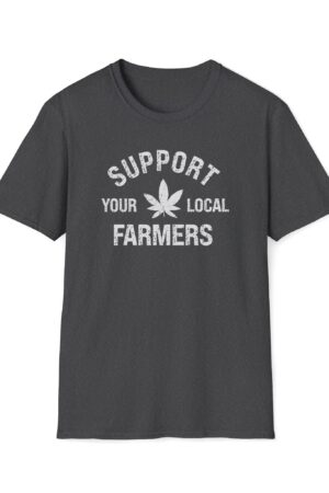 support your local farmers 420 tee