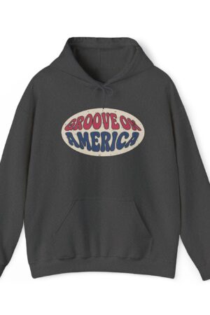 groove on america funny retro hoodie