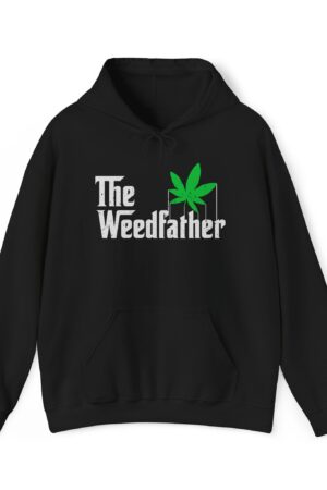 the weedfather 420 stoner hoodie
