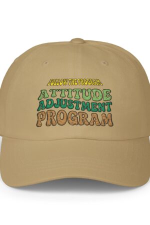 follow the program attitude adjustment program classic dad hat