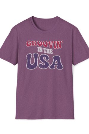 groovin' in the usa funny vintage tee