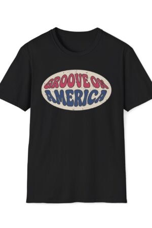 groove on america funny vintage tee