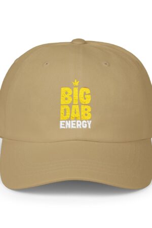 embroidered big dab energy 420 dad hat