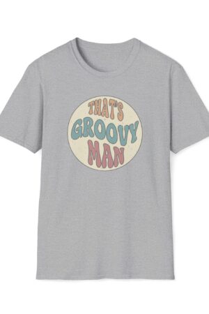 that's groovy man funny vintage tee
