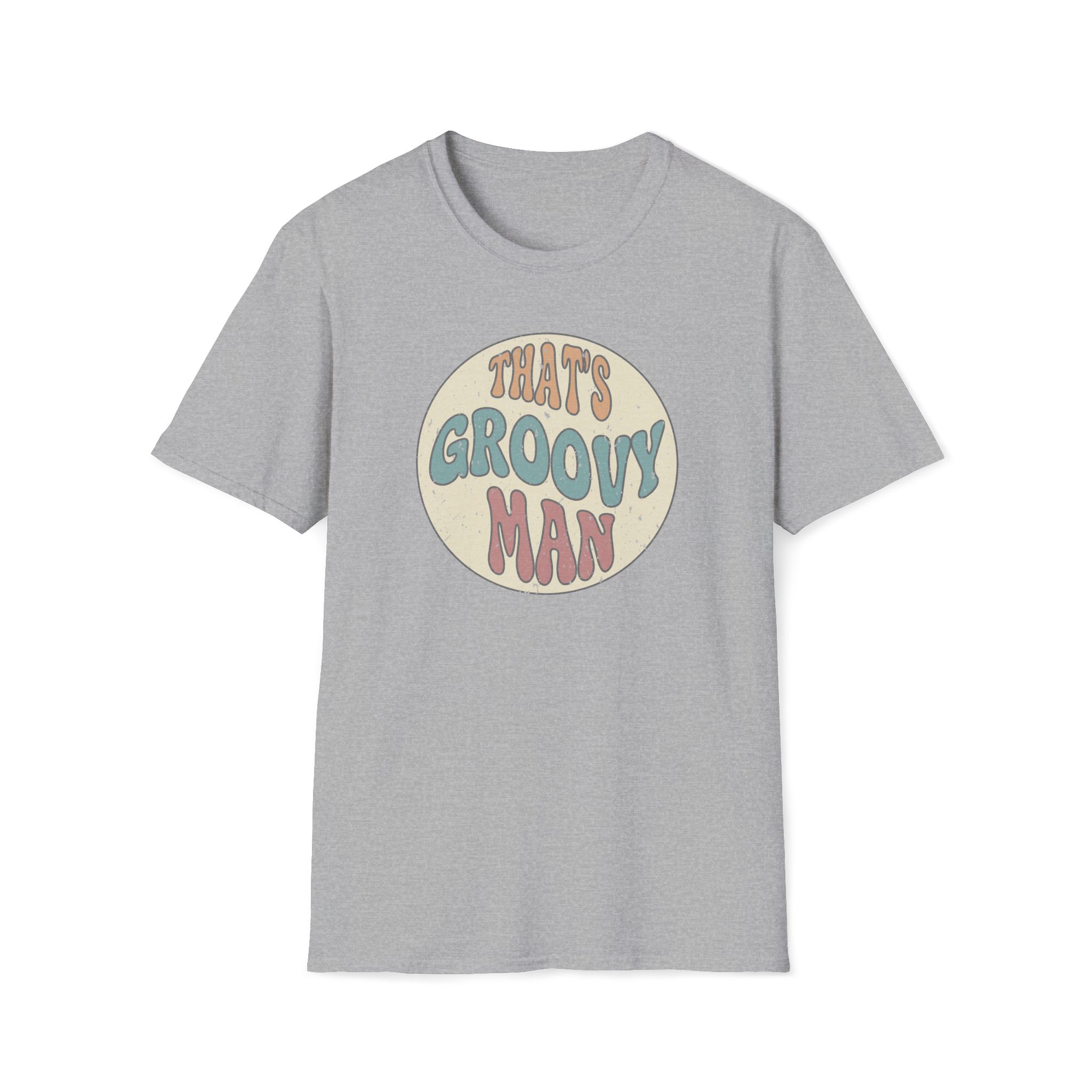 that's groovy man funny vintage tee