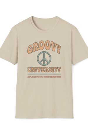 groovy university a place to get your groove on vintage tee