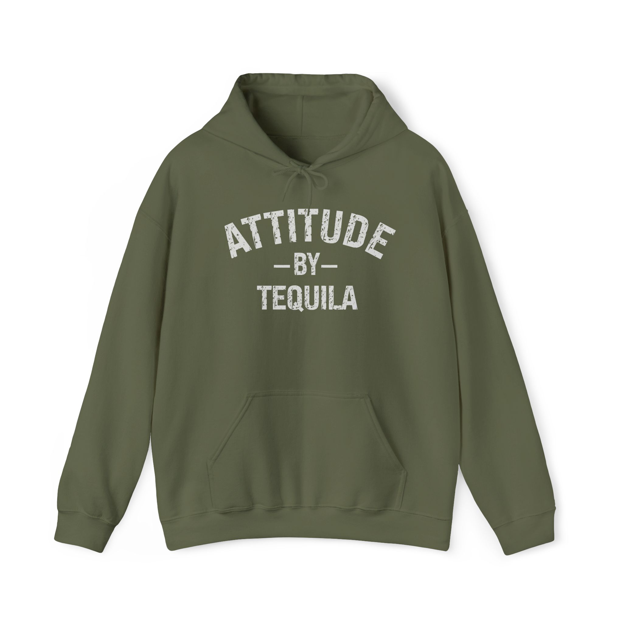 attitude by tequila funny drinking hoodie