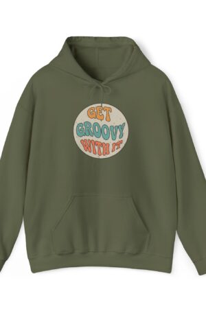 get groovy with it funny retro hoodie